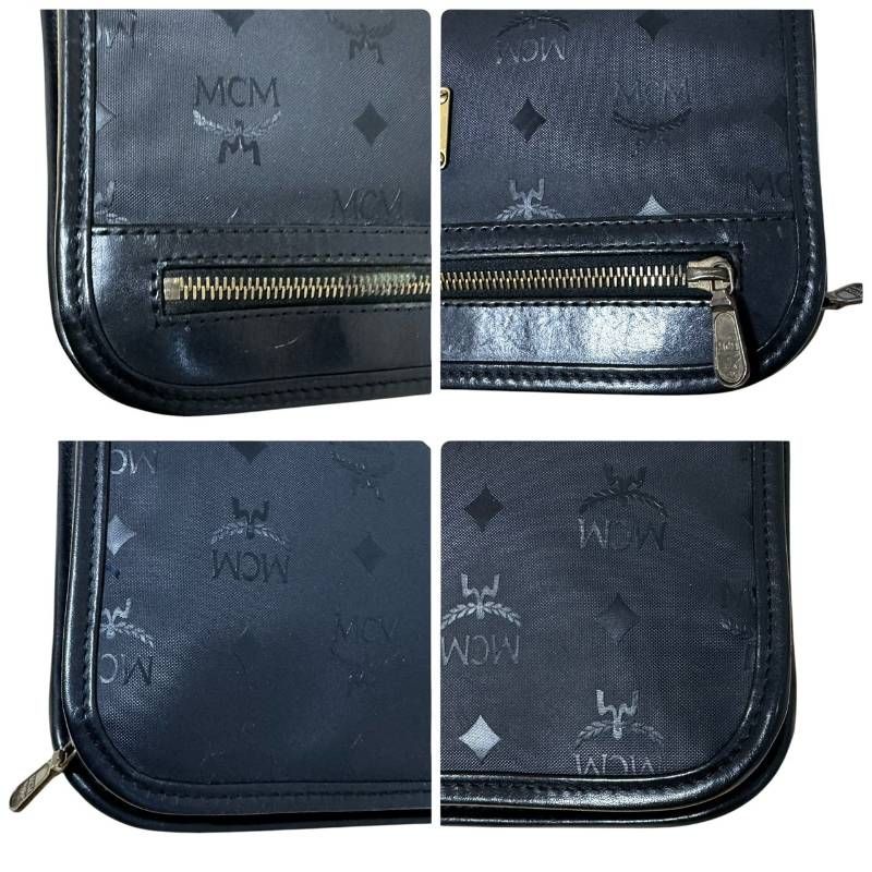 MCM エムシーエム ☆クラッチバッグ セカンドバッグ ヴィセトス柄 ロゴ