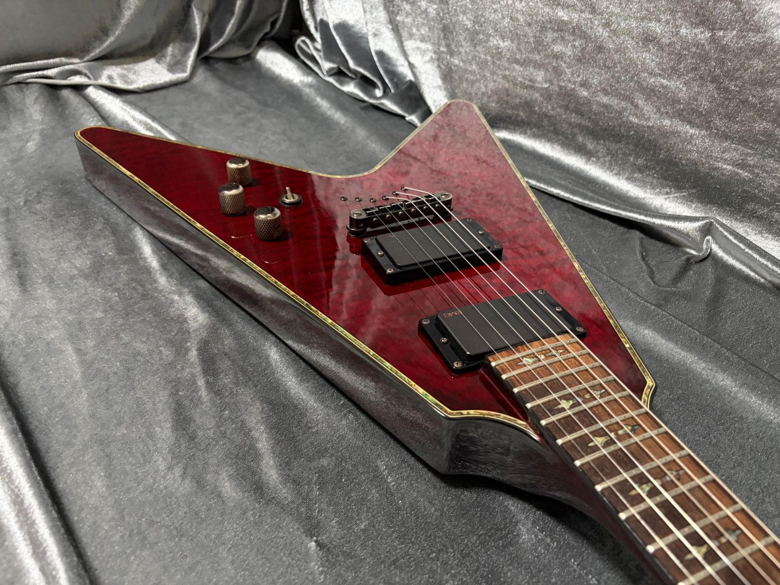 Schecter AD-V-1-HR EMGピックアップ搭載 - メルカリ