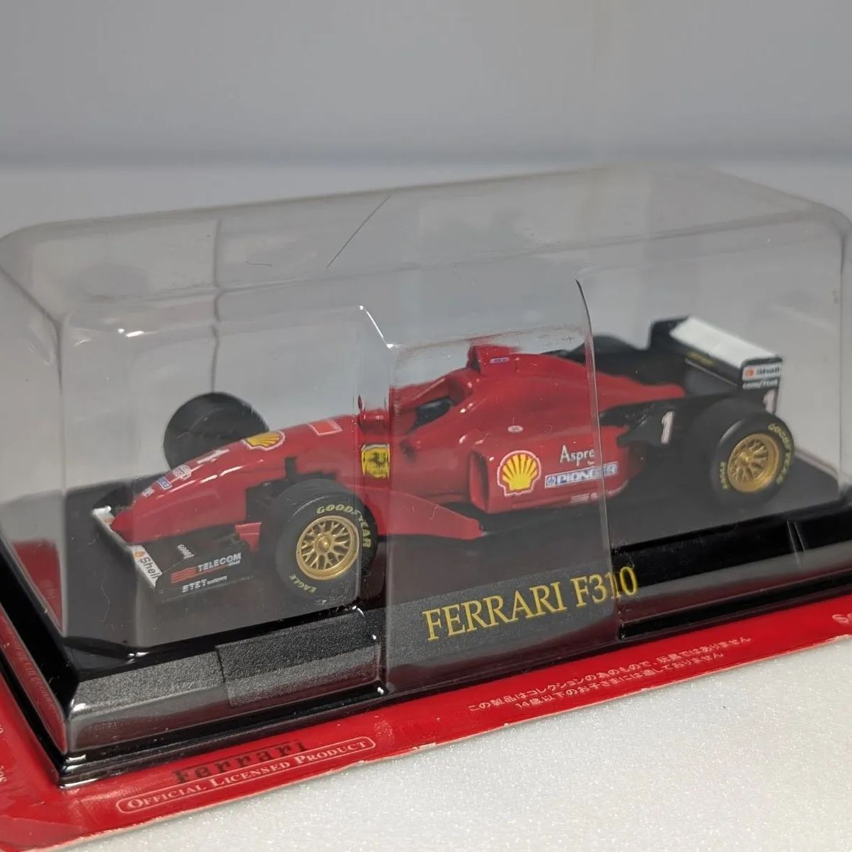 ビッグスケール フェラーリ F1 コレクション F310 シューマッハ 未開封 1/43 アシェット フェラーリ F310 ミハエル・シューマッハ