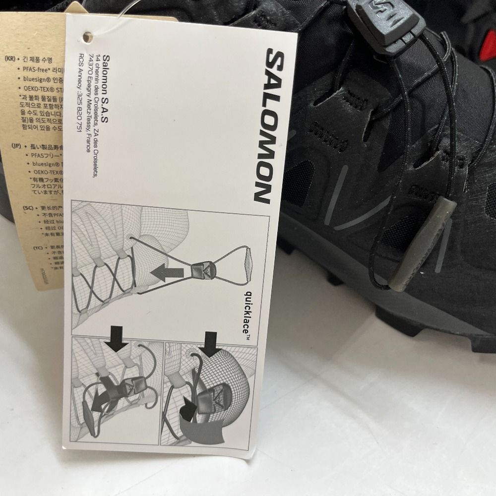 06w19512 【タグ付き未使用品】SALOMON SPEEDCROSS 5 TX 475690 26.5cm 