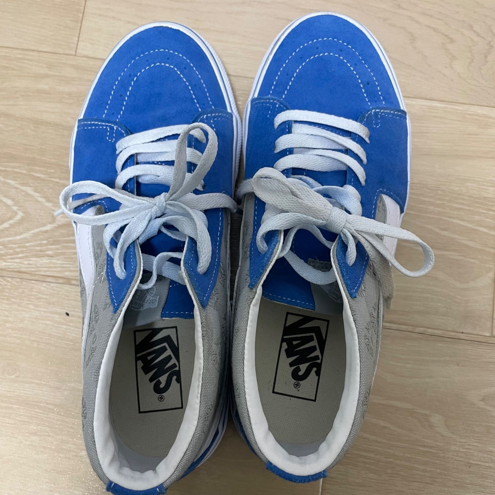 VANS×BUMP OF CHICKEN SK8-MID 25.5cm 青灰 - メルカリ