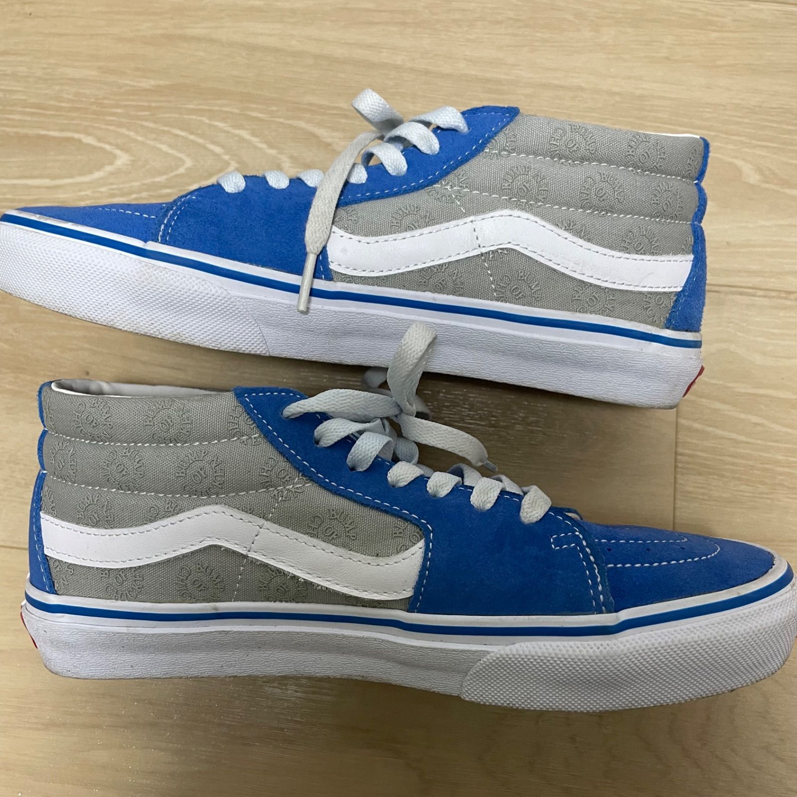 VANS×BUMP OF CHICKEN SK8-MID 25.5cm 青灰 - メルカリ
