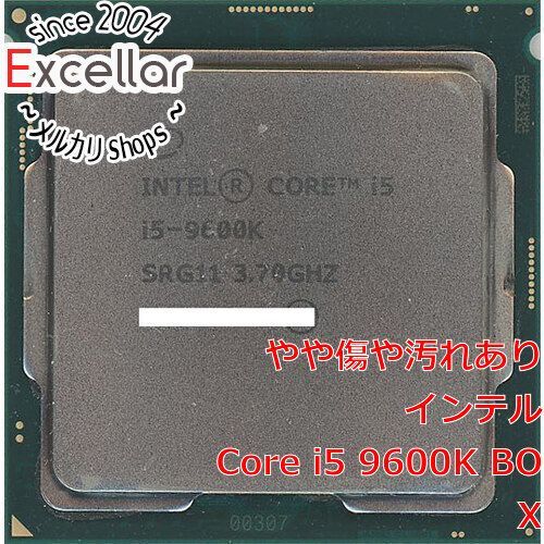 INTEL CPU Core i5 9600K 6コア6スレッド 3.70GHZ SRG11 CPUのみ 起動確認
