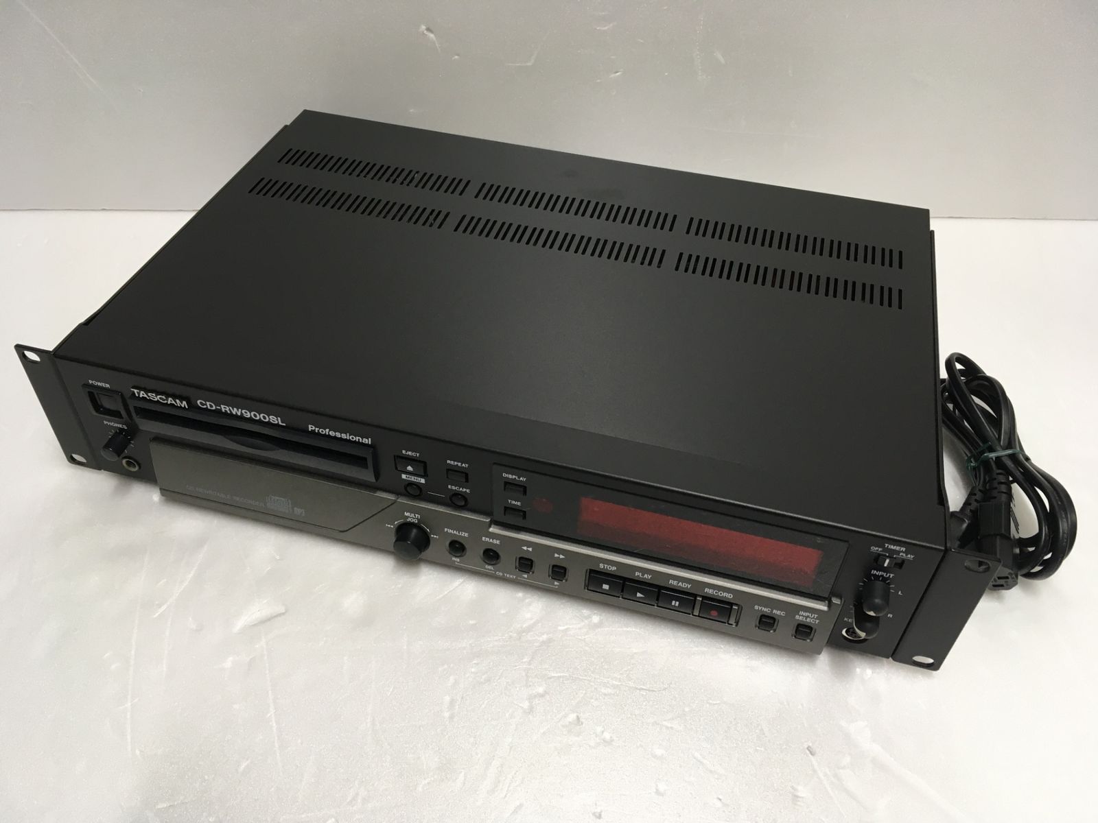 楽器、器材 TASCAM タスカム CD-RW900 業務用CDレコーダー プレーヤー