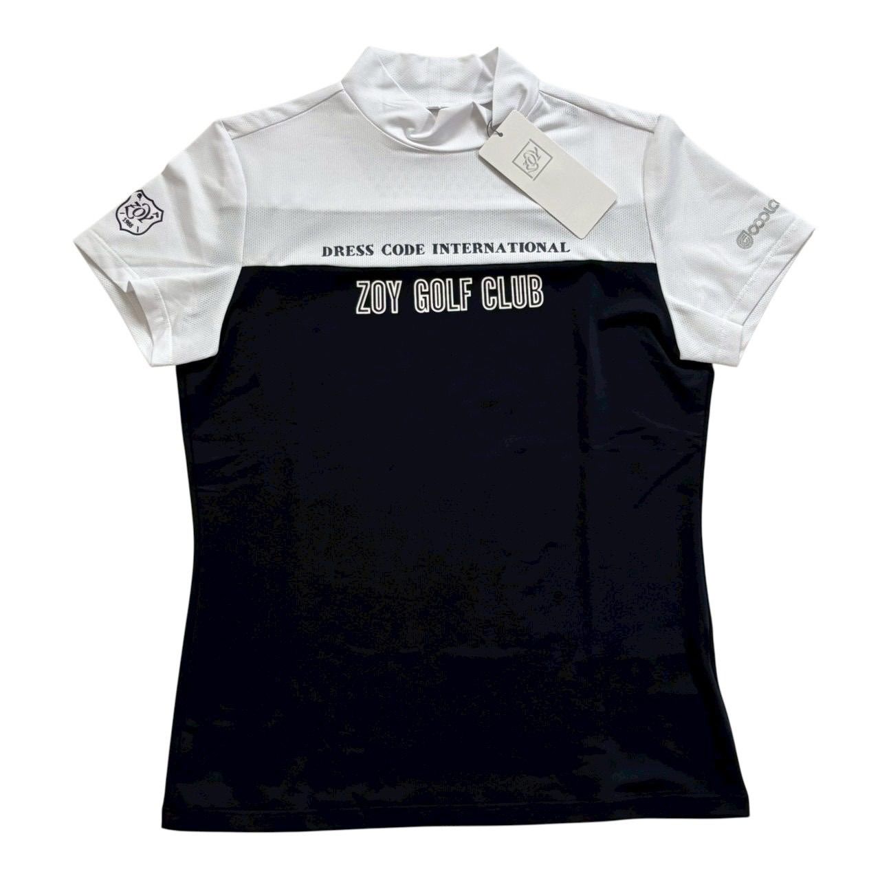 未使用 ZOY GOLF CLUB モックネック 半袖 ゴルフウェア サイズ36 タグ