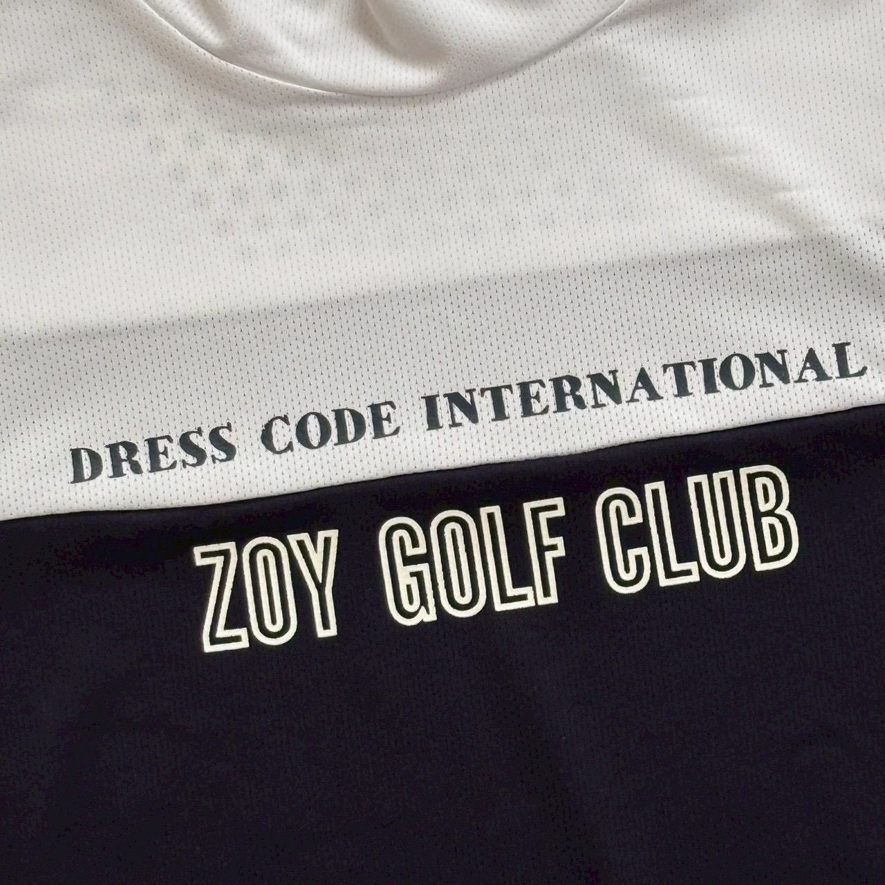 未使用 ZOY GOLF CLUB モックネック 半袖 ゴルフウェア サイズ36 タグ