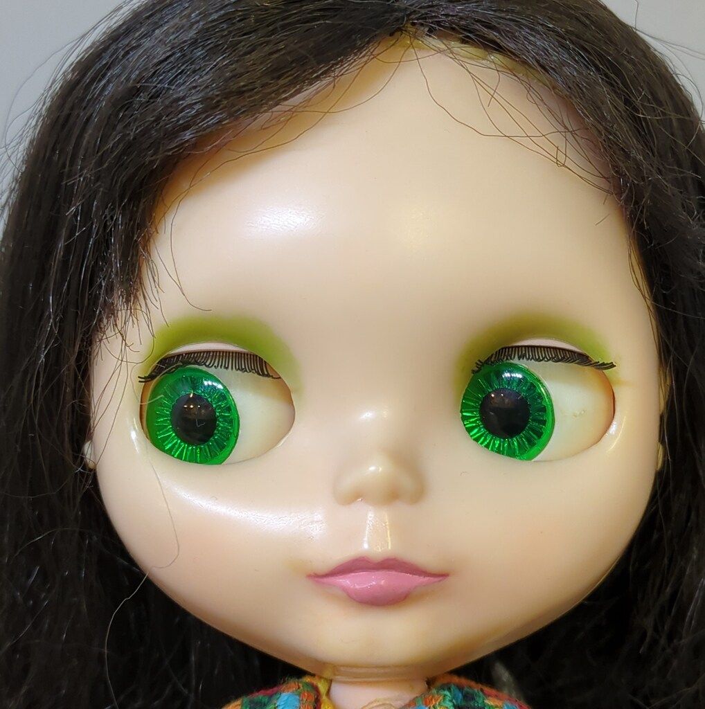 ケナー Blythe ヴィンテージブライス 6桁 ブルネット 前髪あり - メルカリ