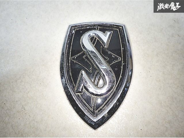 NISSAN 日産 純正 S14 シルビア フロント フード エンブレム Sマーク 