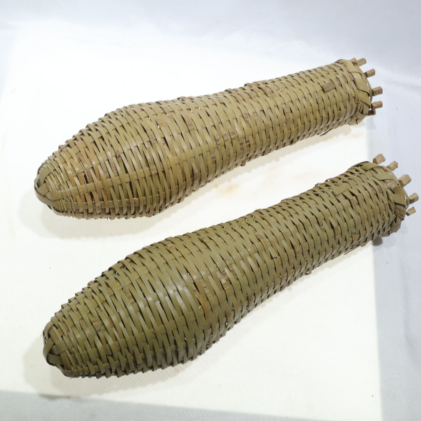2本セット】鰻 うなぎ筒 鰻籠 うなぎ仕掛 竹製もんどり罠 竹龍うなぎ竹