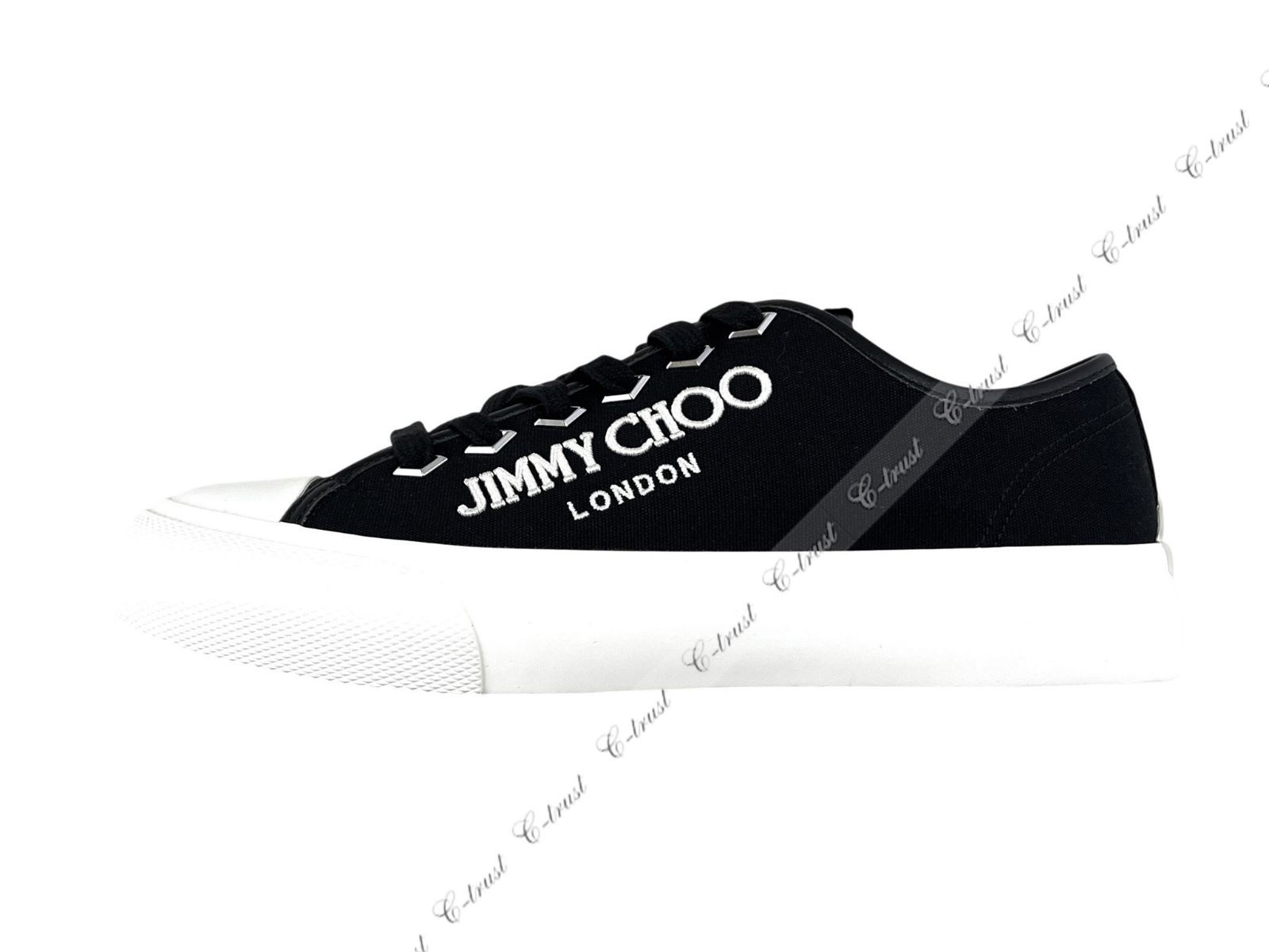 JIMMY CHOO ジミーチュウ スニーカー シューズ 靴 LOGO EMBROIDERY 