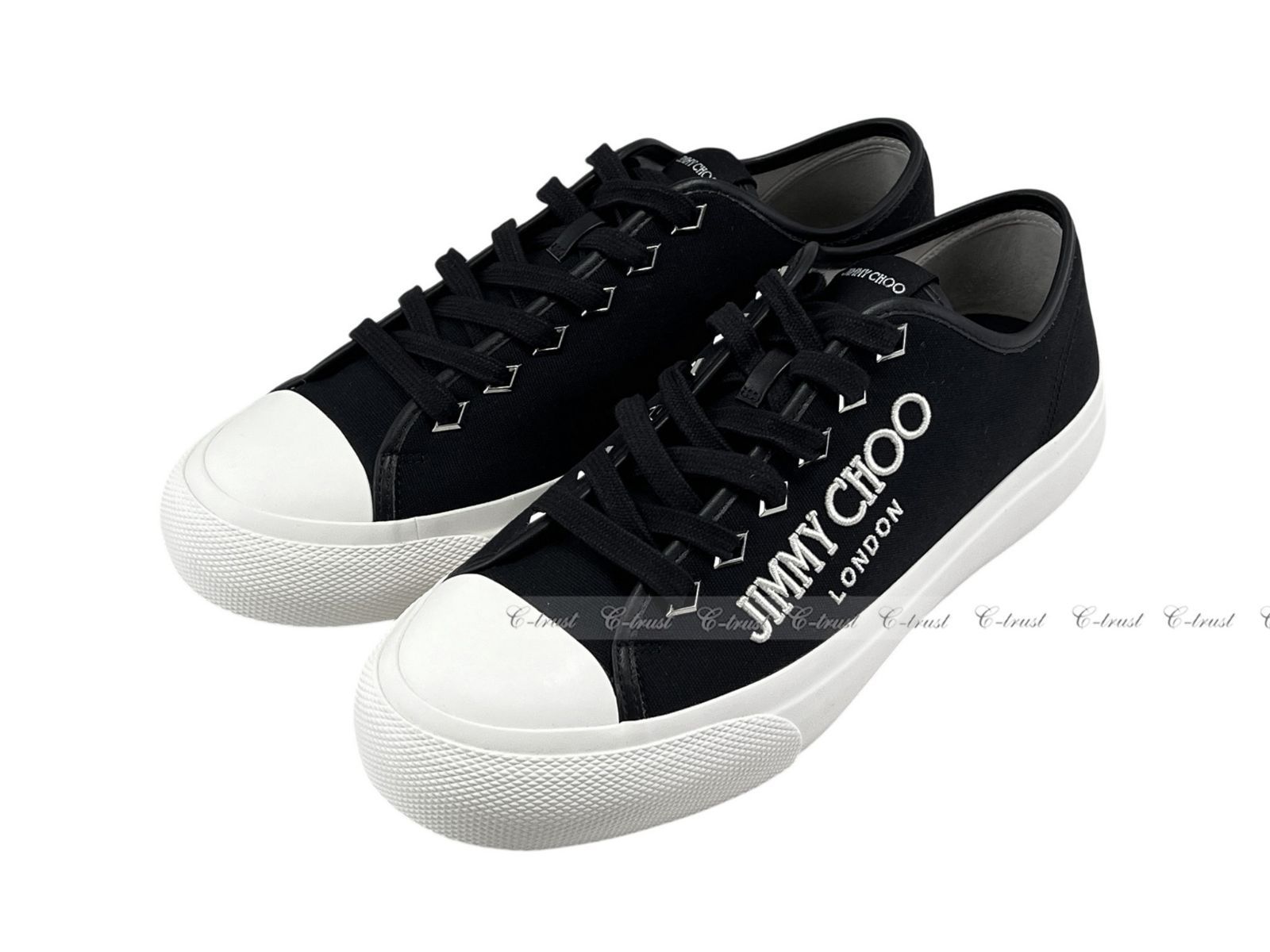 JIMMY CHOO ジミーチュウ スニーカー シューズ 靴 LOGO EMBROIDERY 