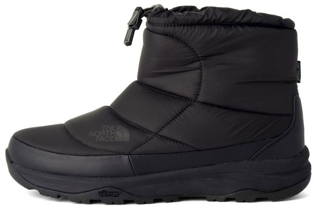 ザ・ノース・フェイス THE NORTH FACE アウトドア ヌプシ ブーティ ウォータープルーフ 7 ショート メンズ レディース 靴 ウィンターブーツ 秋冬 防寒 防水 保温 軽量 撥水 キャンプ 耐水 NF52273 BK TNFブラ