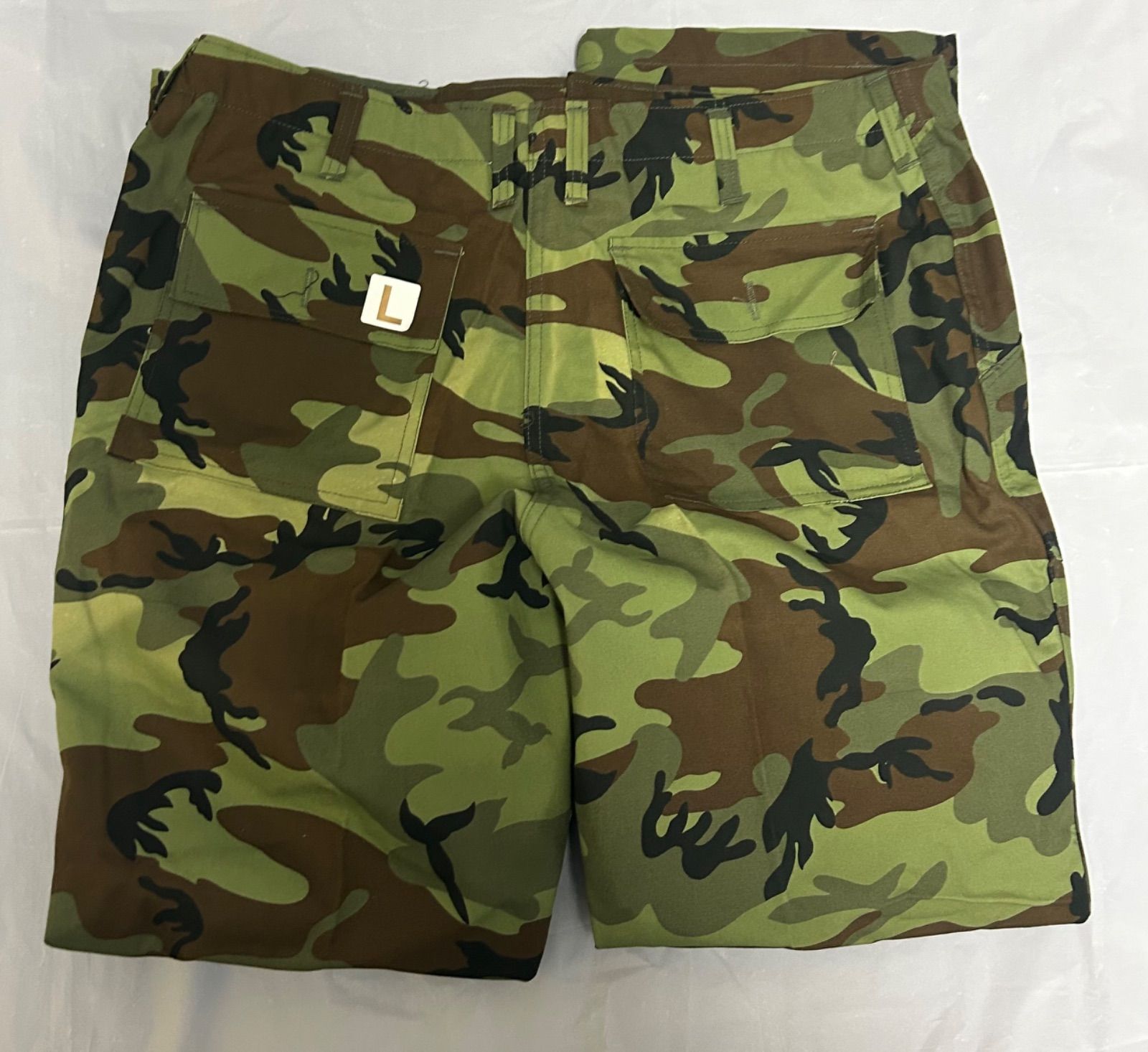 中古】南ベトナムレンジャー迷彩服 パステルリーフ迷彩 上下セット