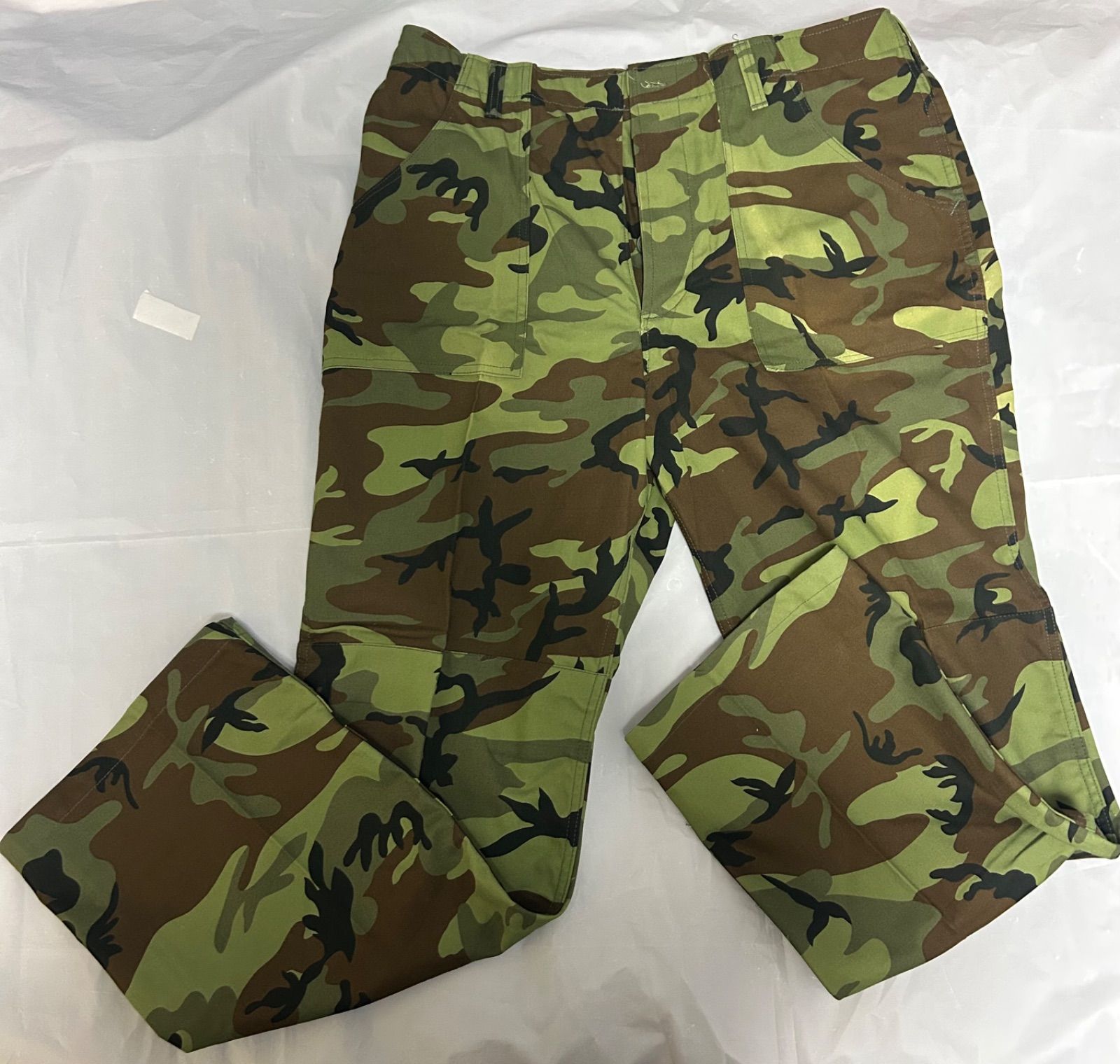 ARVN パステルリーフジャケット　南ベトナム　ベトナム戦争　ナム戦 中古】南ベトナムレンジャー迷彩服 パステルリーフ迷彩 上下セット