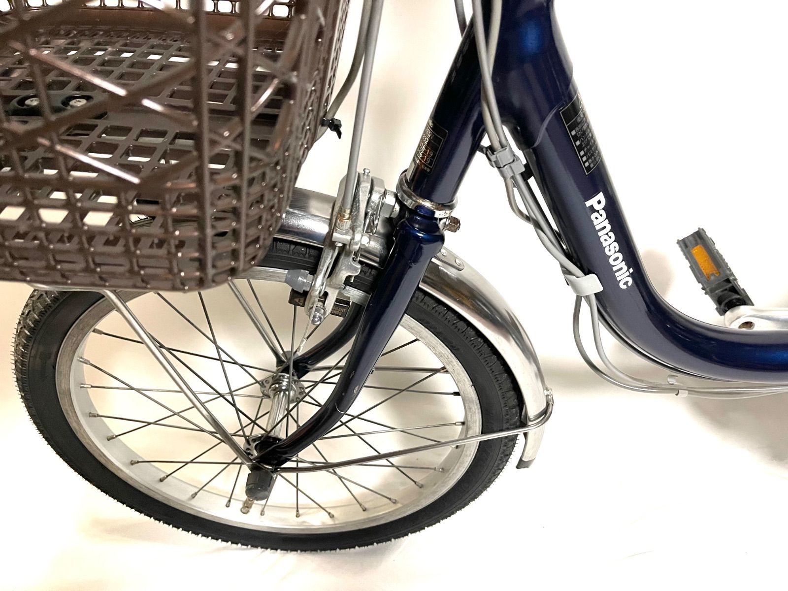 0270【動作確認済】送料無料 Panasonic 電動アシスト三輪自転車 新しい 