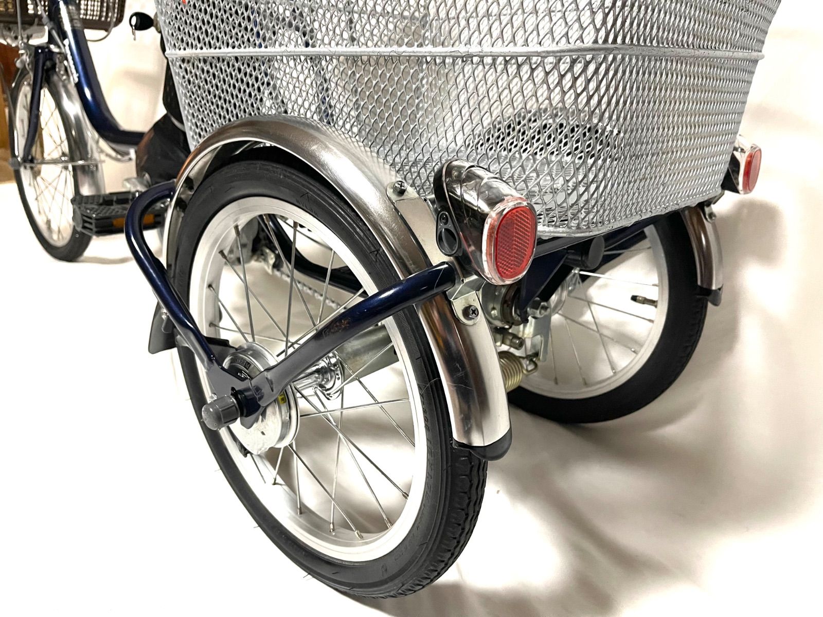 0270【動作確認済】送料無料 Panasonic 電動アシスト三輪自転車 新しい 