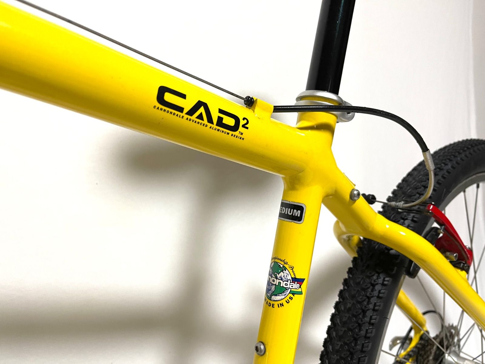 0271【即乘】送料無料 Cannondale CAD2 MTB F500 SHIMANO DX 3X7S 27速 