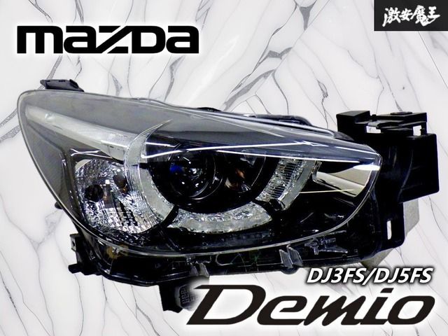 マツダ デミオ DJ3FS 左ヘッドライト 左ヘッドランプ ハロゲン ＊取付