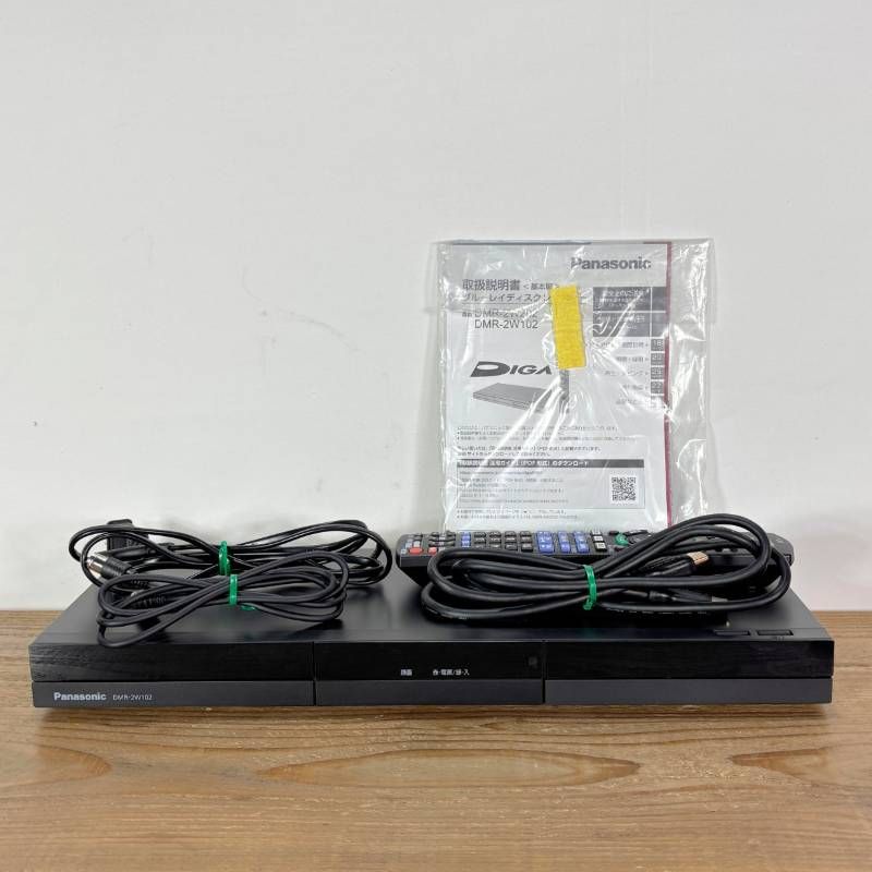 2024年製 □ブルーレイレコーダー □ Panasonic □ DMR-2W102 □ DIGA 