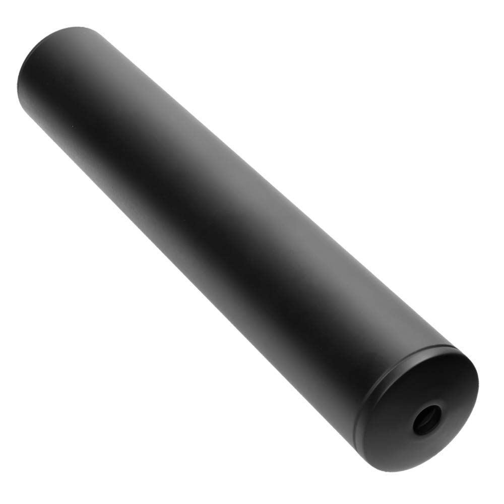 新品 [LayLax][HK サイレンサー ロング リアル NEO][14mm逆ネジ]4重減音構造 高い減音効果 ブラック