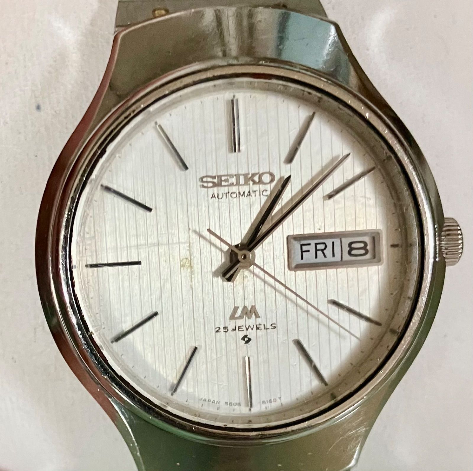 ☆稼働品☆SEIKO セイコー/ロードマチック☆5606-8120☆自動巻/AT 