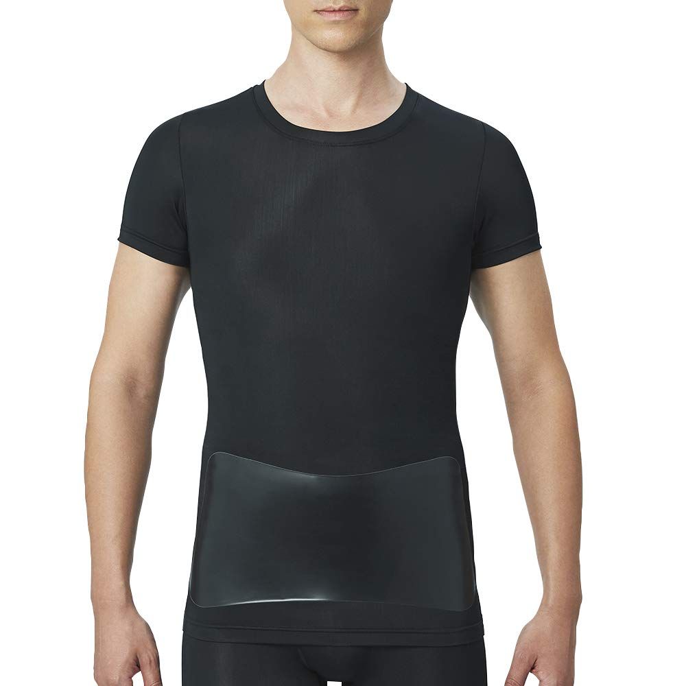 [グンゼ] クルーネックＴシャツ RZ1213 RIZAP メンズ ブラック M [ブラック] [Free Size]
