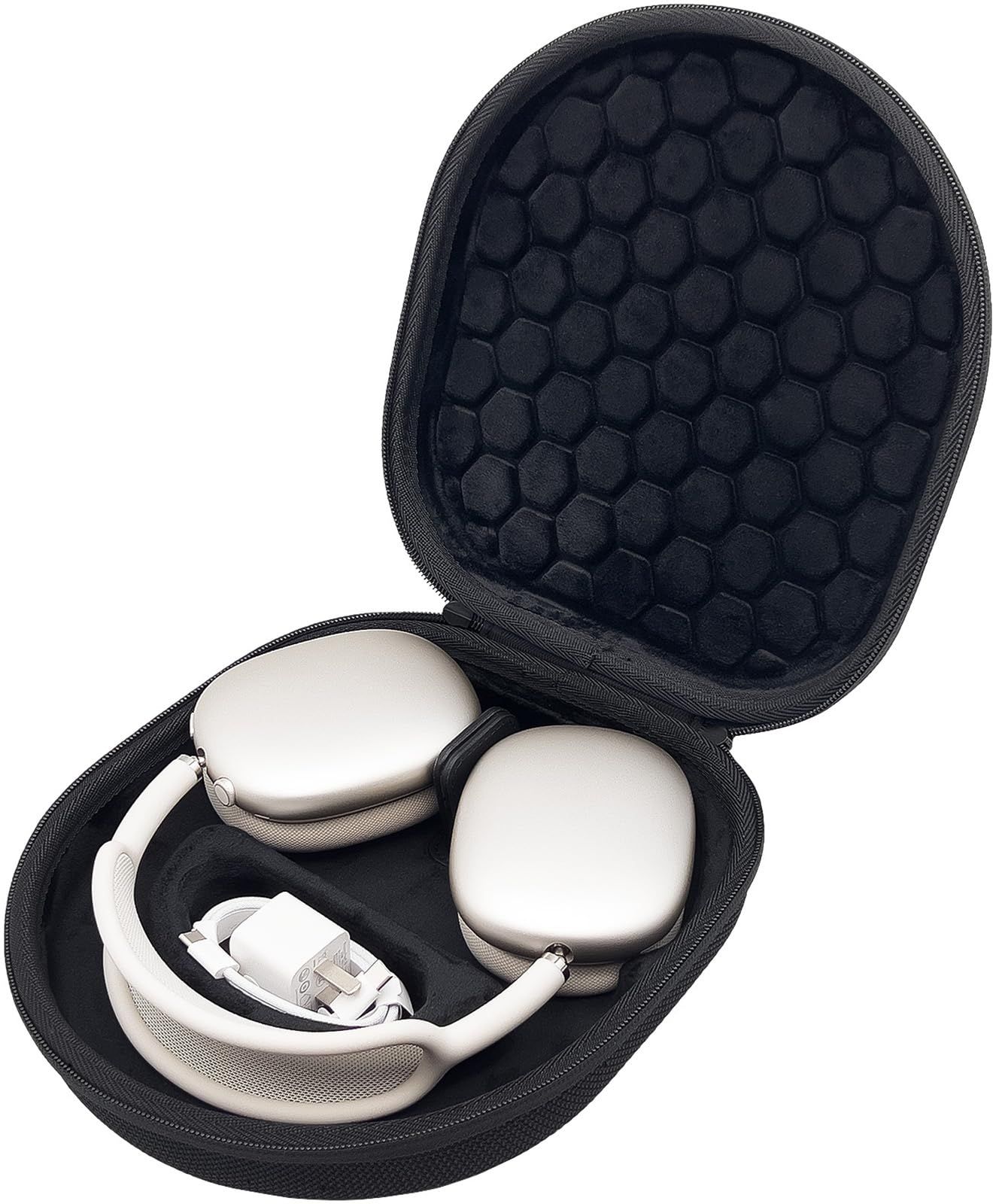 Mocamoro AirPods Max ケース ヘッドフォン収納バッグ ハードケース