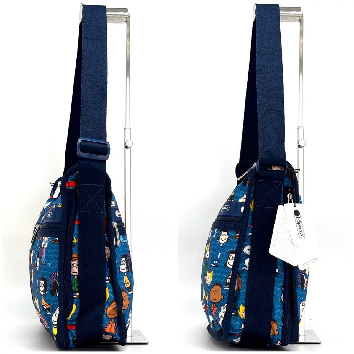 心ほどける青】 LeSportsac ショルダーバッグ スヌーピー コラボ 