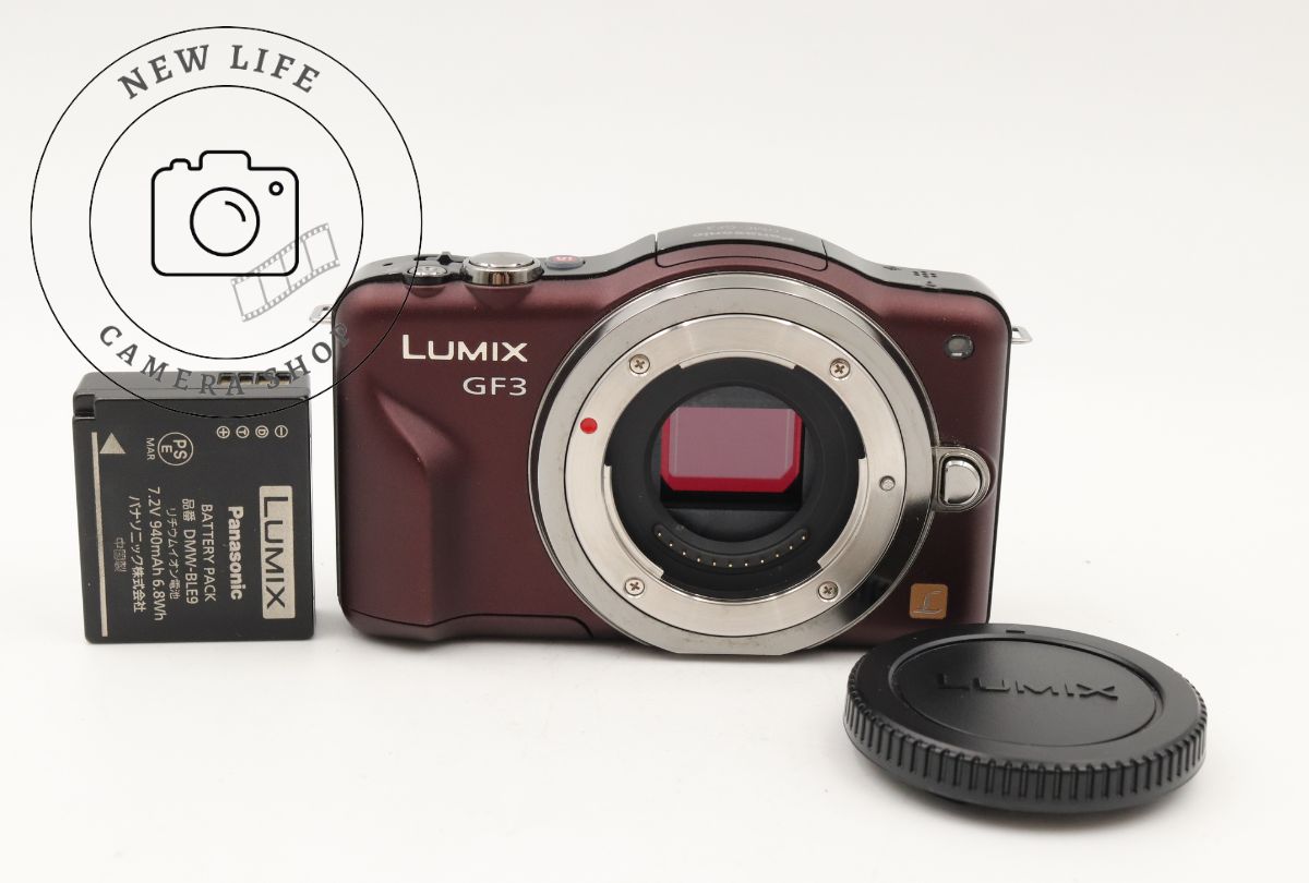 値下げ◇極上品☆Panasonic パナソニック LUMIX DMC-GF3 ミラーレス 