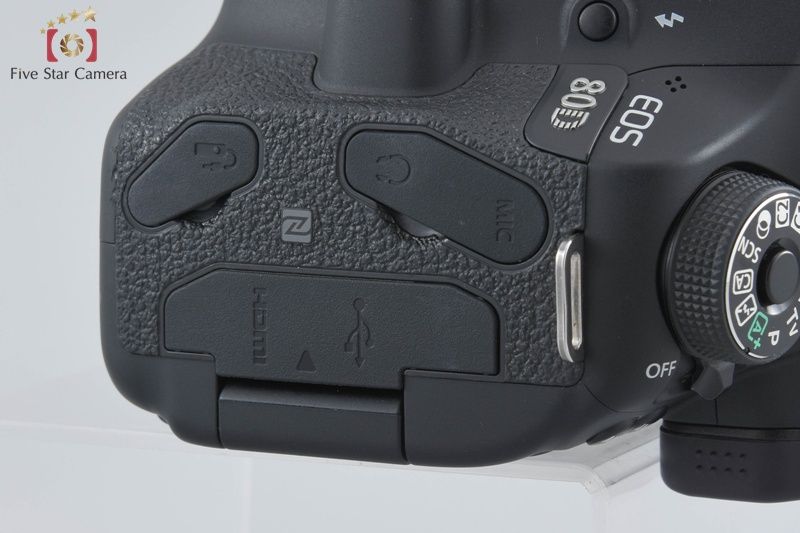 中古】Canon キヤノン EOS 80D デジタル一眼レフカメラ シャッター回数 