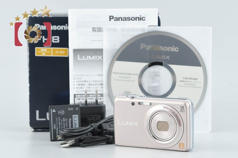 中古】Panasonic パナソニック LUMIX DMC-FH8 ピンクゴールド 中古】Panasonic パナソニック LUMIX DMC-FH8 ピンクゴールド