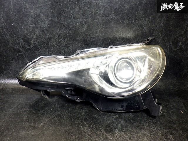 破損無し！ トヨタ ZN6 86 前期 HID 左 ヘッドライト KOITO 100-60082 