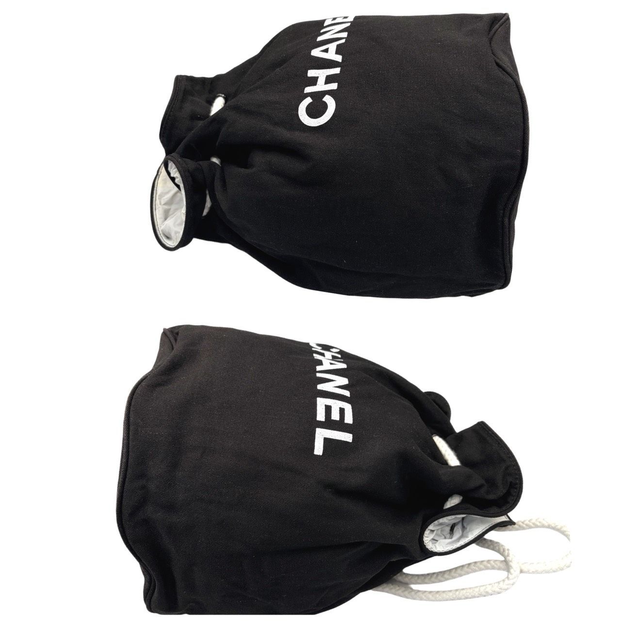 良品✤【CHANEL／シャネル】巾着バッグ／ショルダーバッグ キャンバス
