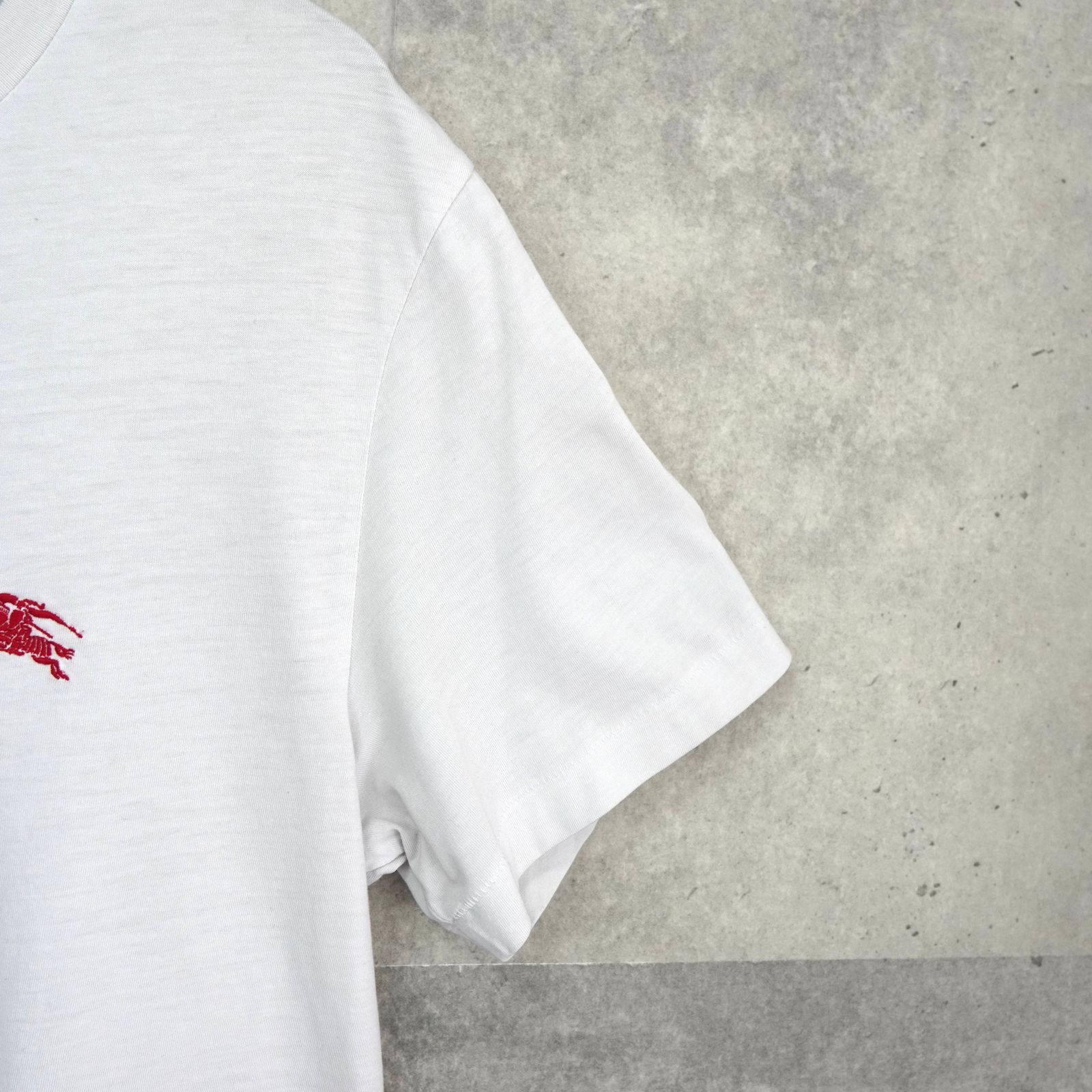 バーバリー ロンドン イングランド ホースロゴ Tシャツ ホワイト 