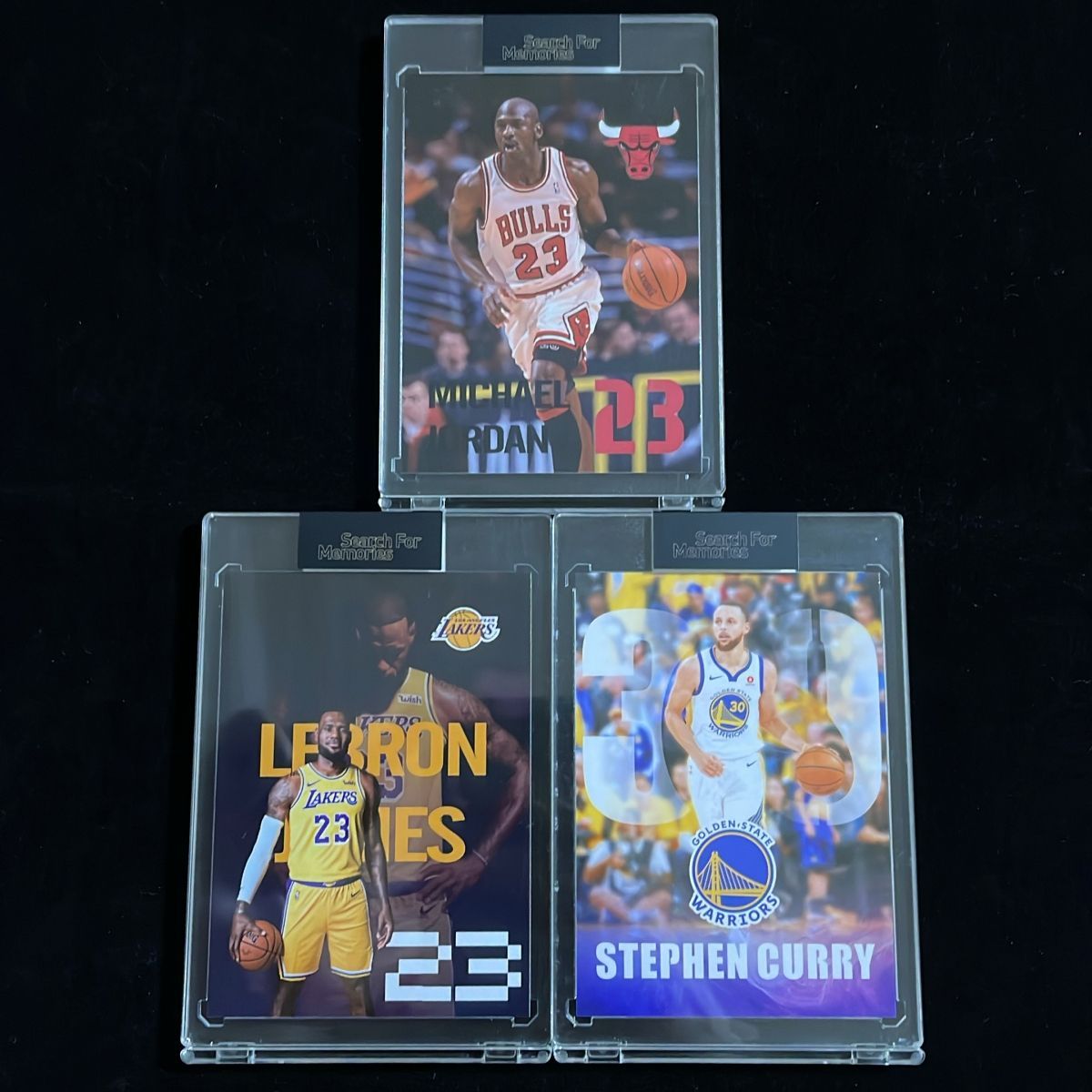 3枚セット】Michael Jordan マイケル・ジョーダン / LeBron James 