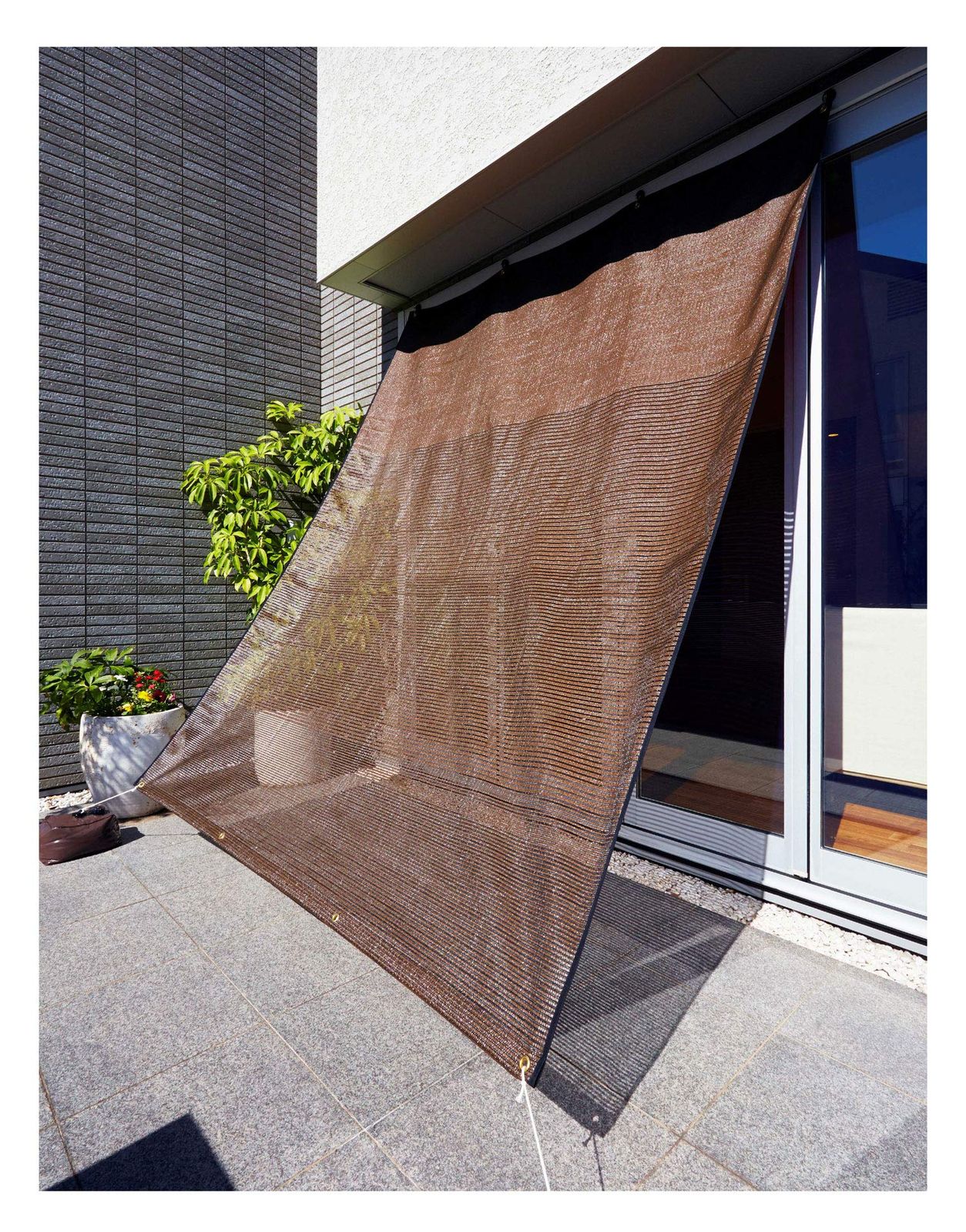 新品 オーニングスリッドシェード 2m×3m