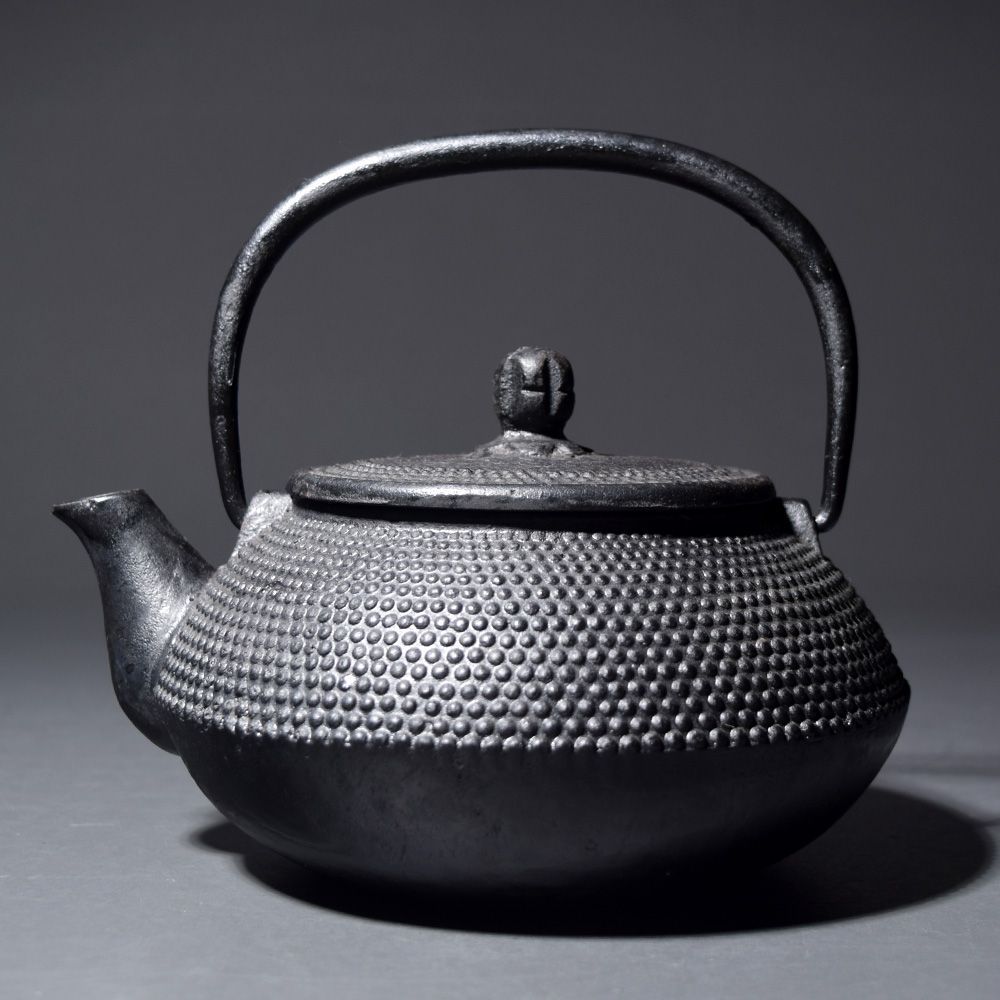 鉄瓶　南部鉄器　レトロ　年代物　アンティーク 鉄瓶 南部鉄器 昭和レトロ 急須 茶道具 レトロ 公式通販 茶器 - 鉄器