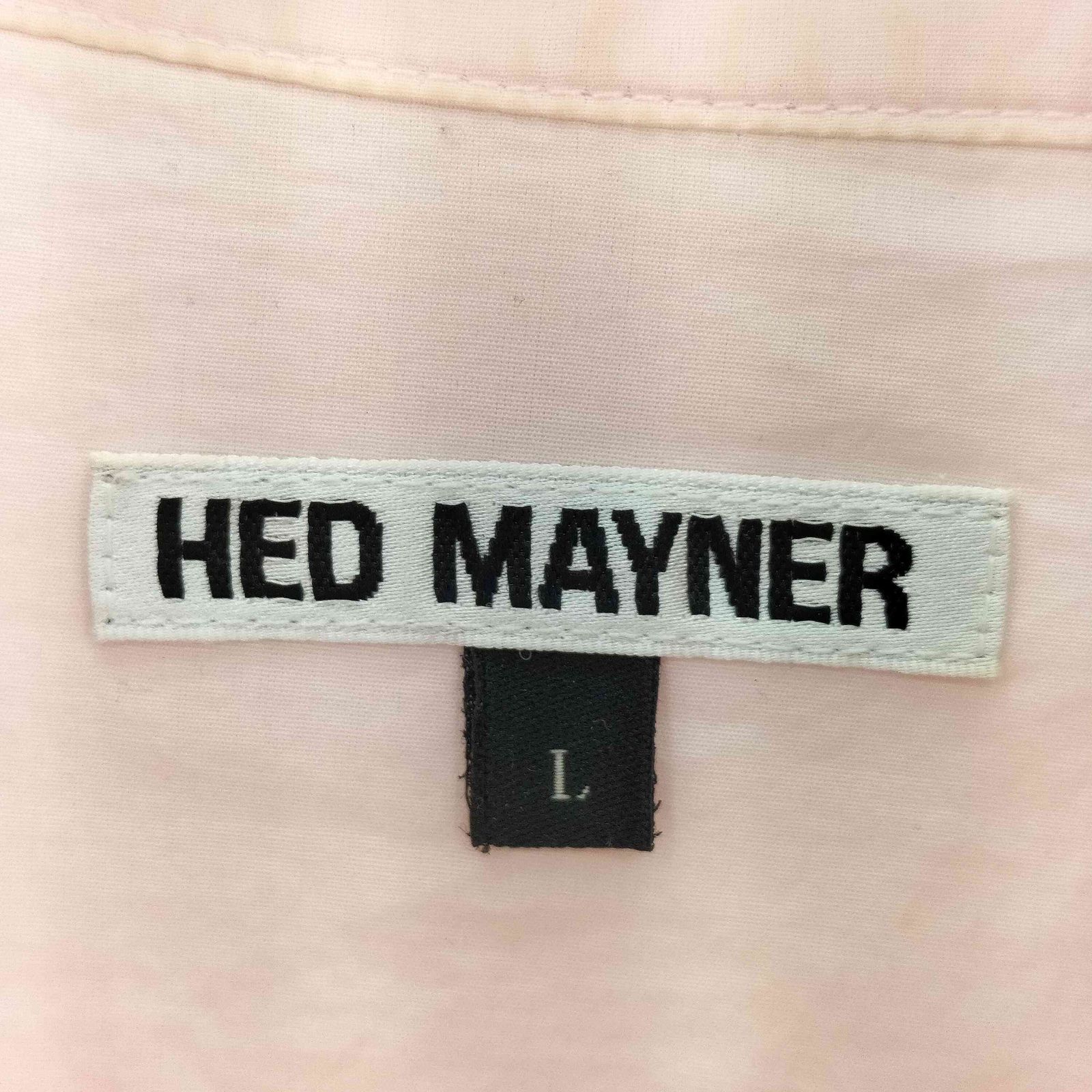 ヘドメイナー HED MAYNER STAND COLLAR SHIRT スタンドカラー シャツ