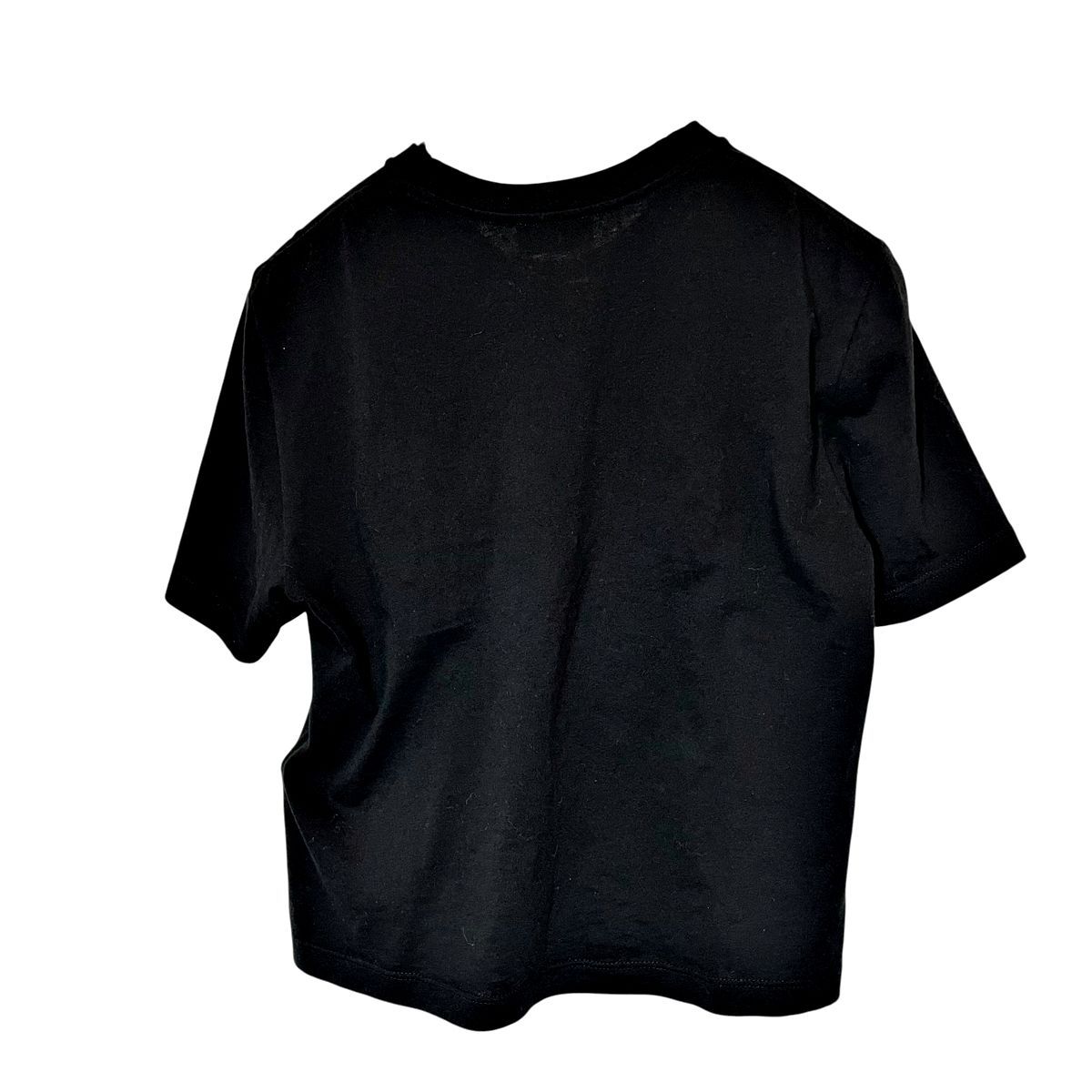 SAINT LAURENT - サンローランパリ  693298 Y2ZJ2 ロゴエンブロイダリークロップドTシャツ レディース XS 中古】Saint Laurent サンローラン YSLエンブイダリー クロップドT