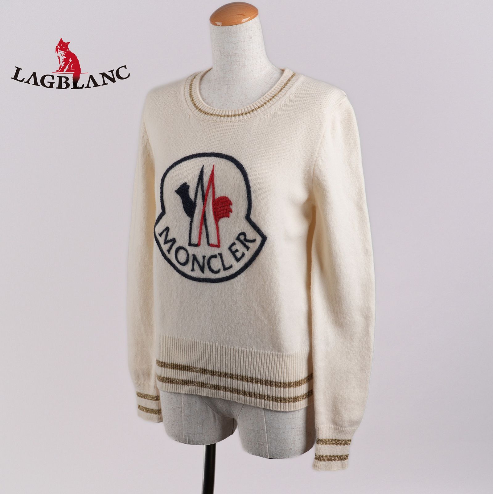 MONCLER モンクレール セーター/ウール＋カシミア サイズM ベージュ 