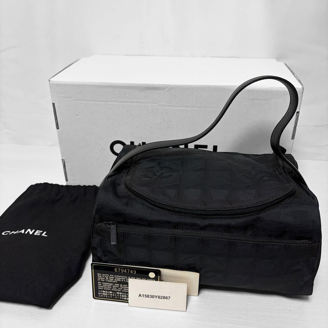 CHANEL シャネル ニュートラベルライン バニティバッグ ハンドバッグ 