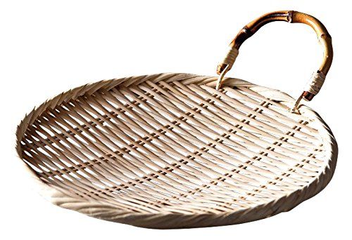 新品 山下工芸(Yamasita craft) 根竹柄付盆ザル 尺 17011570