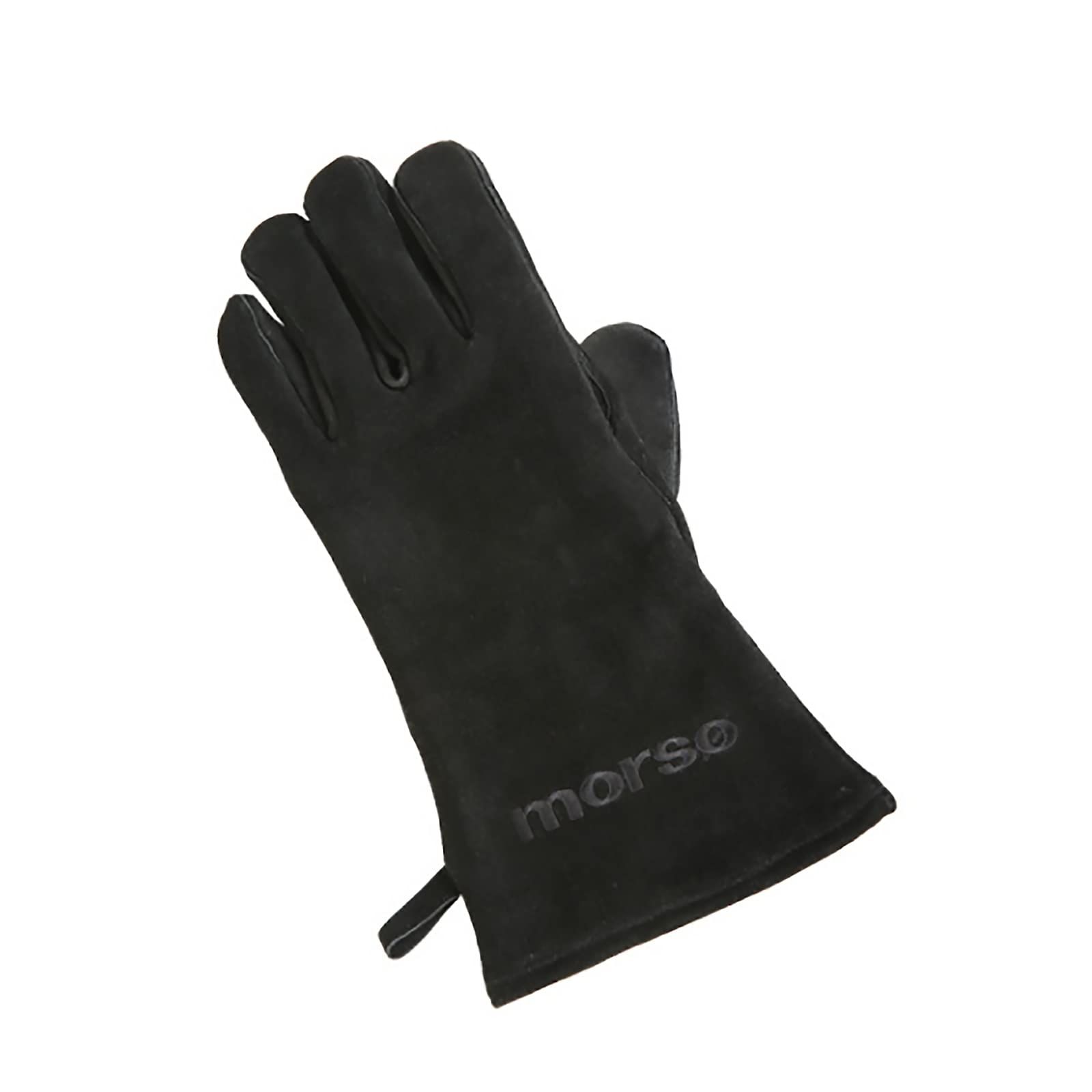 新品 【MORSO(モルソー)】ストーブグローブ ブラック（左）523505 [薪ストーブ/手袋/耐熱]