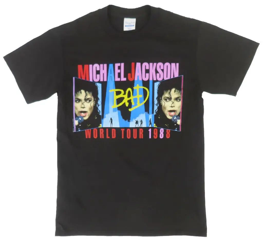 中古】Tシャツ マイケル・ジャクソン Tシャツ(ステージデザイン