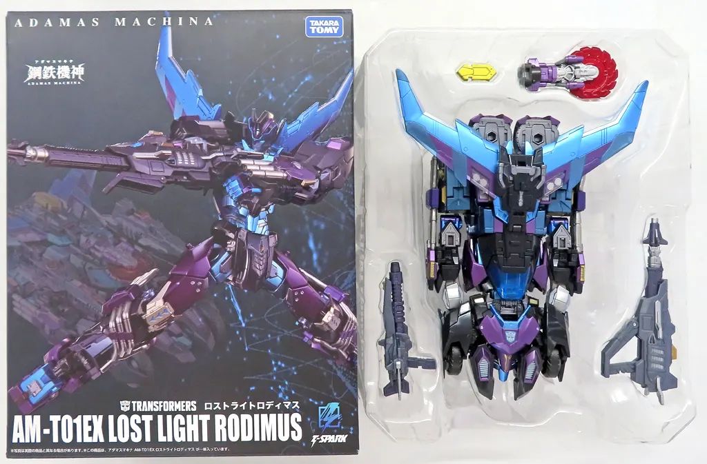中古】フィギュア 鋼鉄機神(アダマスマキナ) AMT-01EX ロストライト