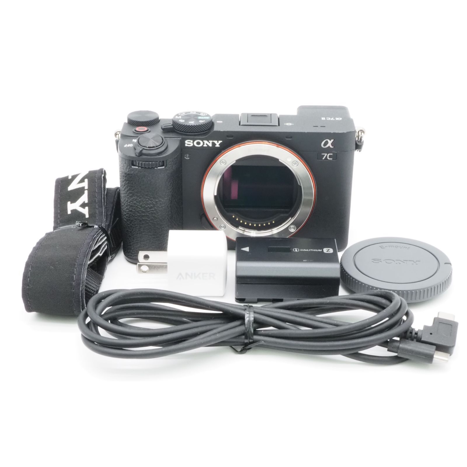 ショット数269回!!□ほぼ新品□ SONY α7C II ボディ ブラック [ILCE 