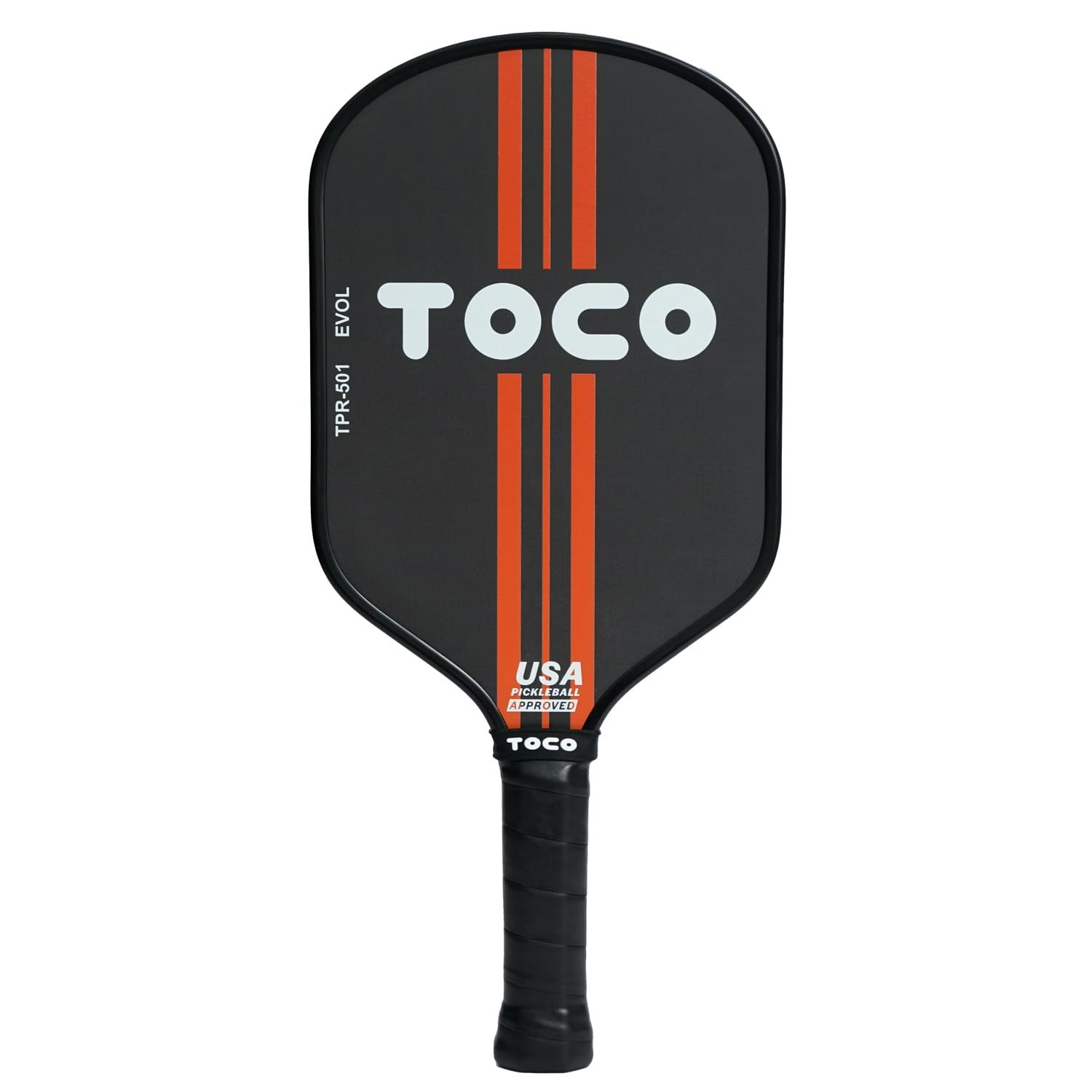 新品 TOCO (トコ) 日本ブランド ピックルボール 用 パドル EVOL TPR-501 T700カーボン USAPA承認 PBCor.43 ラケット