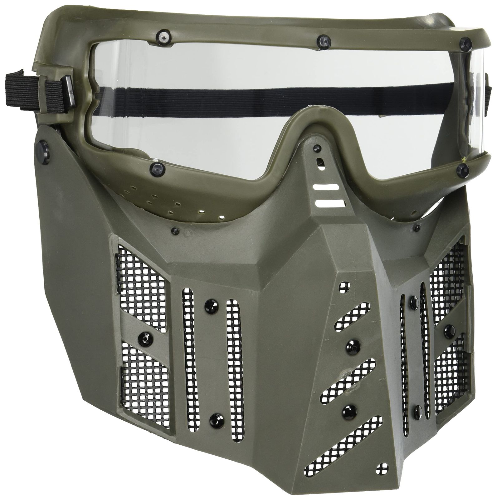 新品 サンセイ ファイティング ワイド プロテクター 曇り止め加工タイプ SWG-6-N グリーン