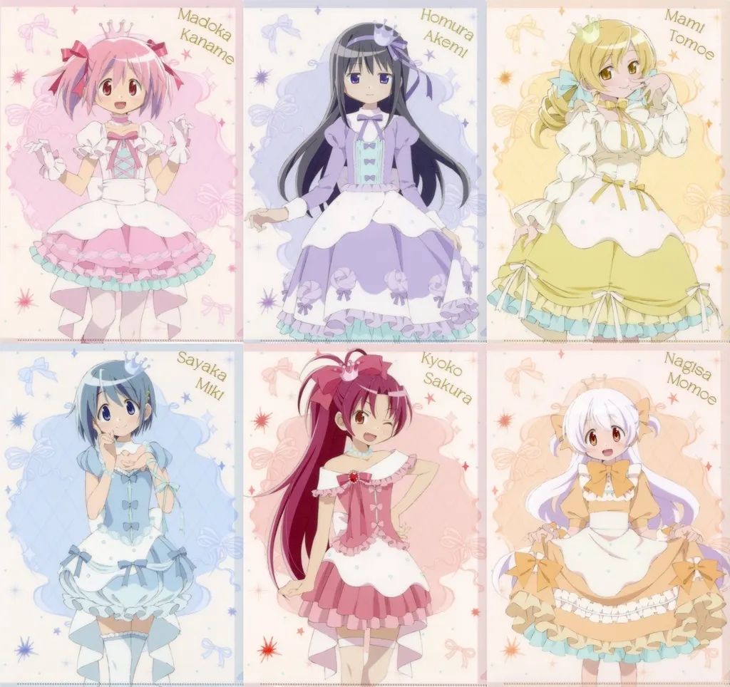 中古】クリアファイル 全6種セット A4クリアファイル 「劇場版 魔法
