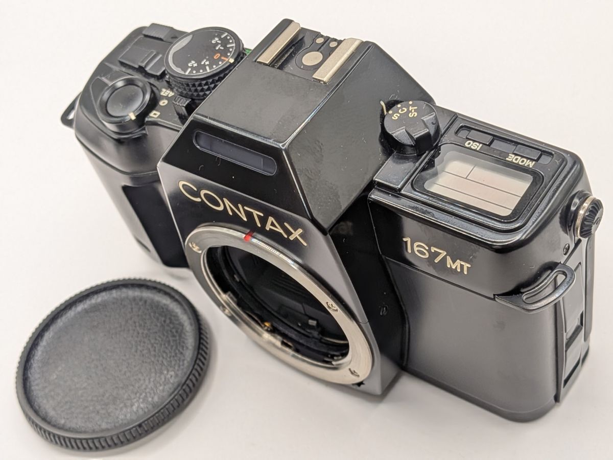 ★動作実用品 CONTAX コンタックス 167MT フィルムカメラボディ★ ☆特上品☆コンタックス CONTAX 167MT ボディ☆動作OK 希少☆73420